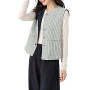 Women’s Relaxed Reversible Patchwork Vest