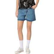 Women’s Relaxed Fit Cuffed Denim Shorts