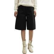 Women’s Solid Color Bermuda Denim Shorts
