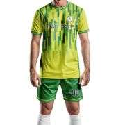 Men’s Custom Breathable Quick Dry Short Sleeve Round Neck Soccer Jersey Set