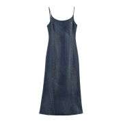 Vintage Wash Scoop Neck Slim-Fit Cami Maxi Dress