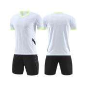 Custom V Neck Quick Dry Soccer Jersey Set Team Uniform