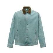 Vintage Premium Heavyweight Washed Workwear Denim Jacket