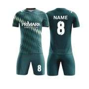 Men’s Breathable Short Sleeve Custom Football Uniform Soccer Jersey Set