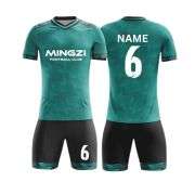 Men’s Breathable Short Sleeve Custom Football Uniform Soccer Jersey Set