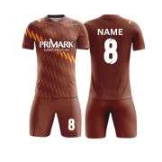 Men’s Breathable Short Sleeve Custom Football Uniform Soccer Jersey Set