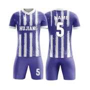 Men’s Breathable Short Sleeve Custom Football Uniform Soccer Jersey Set