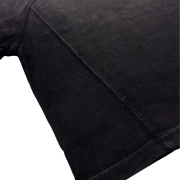 Light Tumble Monkey Wash Gradient Casual Loose Fit Top Crew Neck Cropped T-Shirt