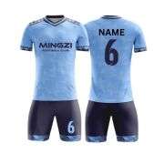 Men’s Breathable Short Sleeve Custom Football Uniform Soccer Jersey Set