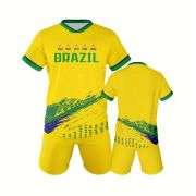 Men’s Custom Breathable Quick Dry Short Sleeve Round Neck Soccer Jersey Set