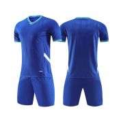 Custom V Neck Quick Dry Soccer Jersey Set Team Uniform