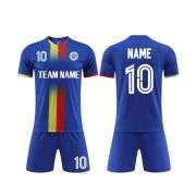 Men’s Custom Breathable Quick Dry Short Sleeve Round Neck Soccer Jersey Set