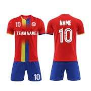 Men’s Custom Breathable Quick Dry Short Sleeve Round Neck Soccer Jersey Set