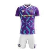 Custom Ribbed Collar Quick Dry Breathable Training Uniform Soccer Jersey Set