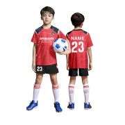 Custom Kids Round Neck Breathable Training Uniform Soccer Jersey Set