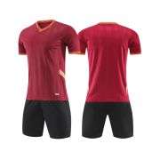 Custom V Neck Quick Dry Soccer Jersey Set Team Uniform