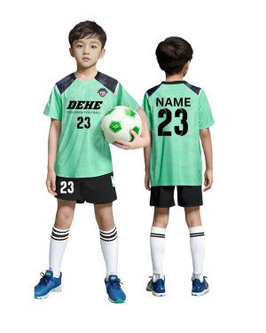 Custom Kids Round Neck Breathable Soccer Jersey Set – 509