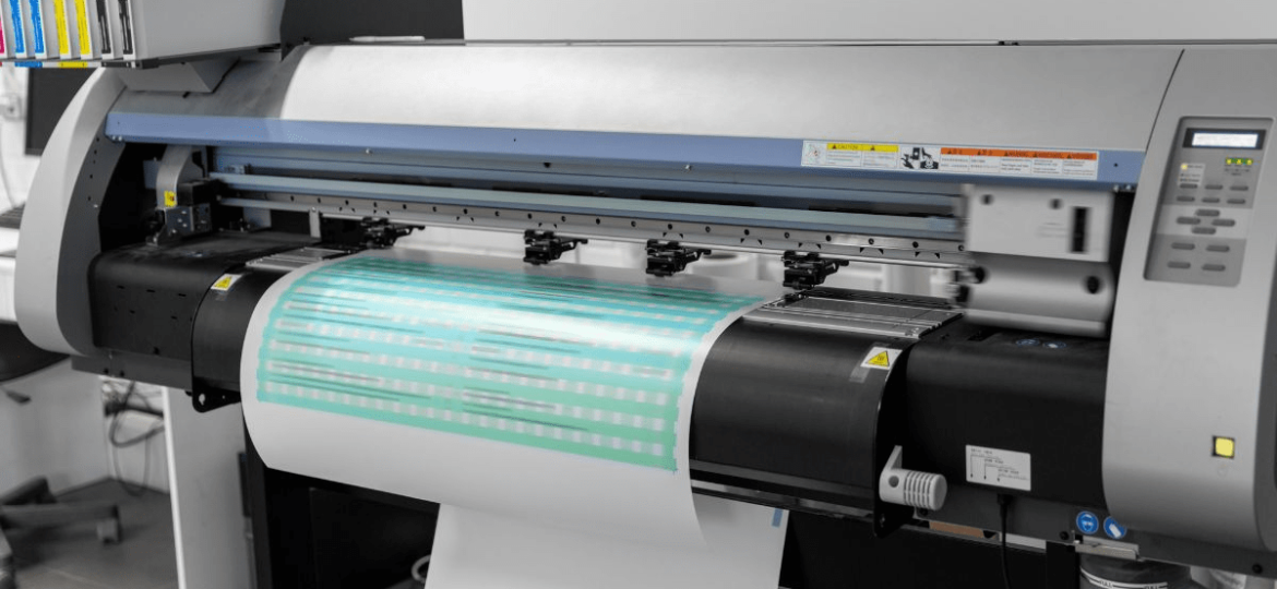 Sublimation printing process transferring detailed graphics and colors onto jersey fabric