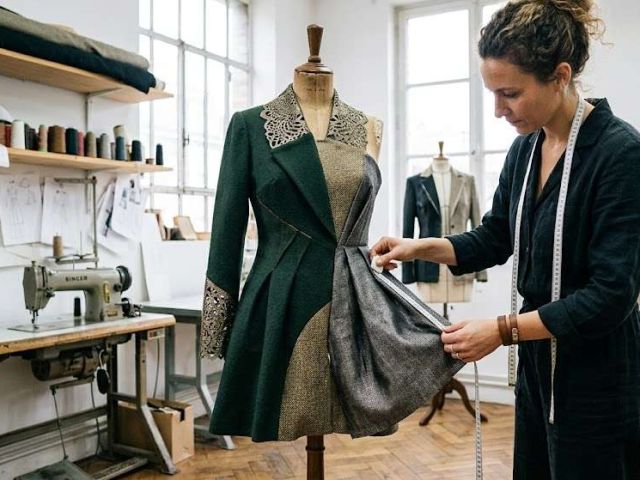 Professional garment factory producing custom maxi dresses with various fabric options