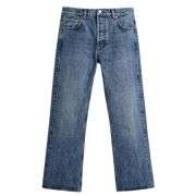 Vintage High Street Flared Straight Jeans