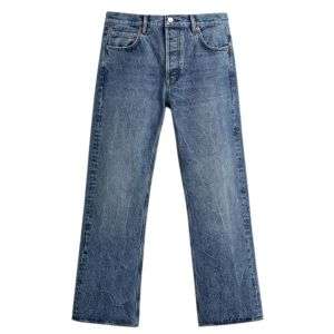 Vintage High Street Flared Straight Jeans