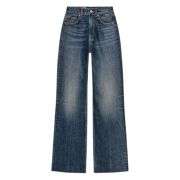 Vintage High Waist Wide Leg Jeans