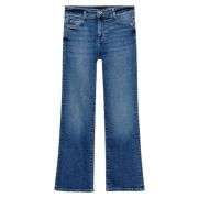 Vintage Streetwear High Waist Kick Flare Jeans