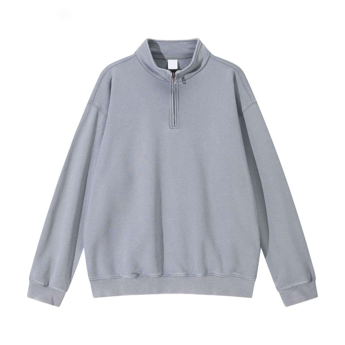 Heather grey snow washed sweatshirt