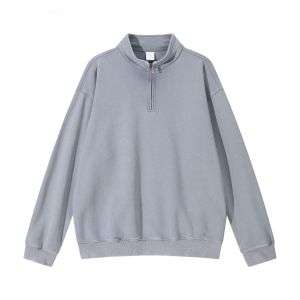 Heather grey oversized sweatshirt