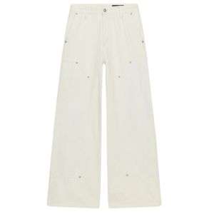 Vintage Streetwear Belted Carpenter Jeans
