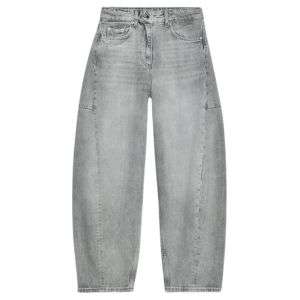 Vintage Streetwear Cropped Balloon Jeans