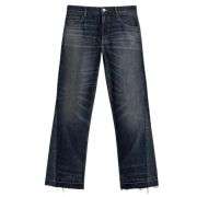 Vintage Streetwear Structured Flared Jeans