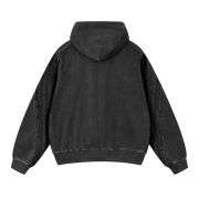 Charcoal snow washed hoodie