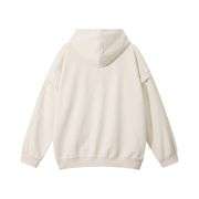 Off white layered hoodie