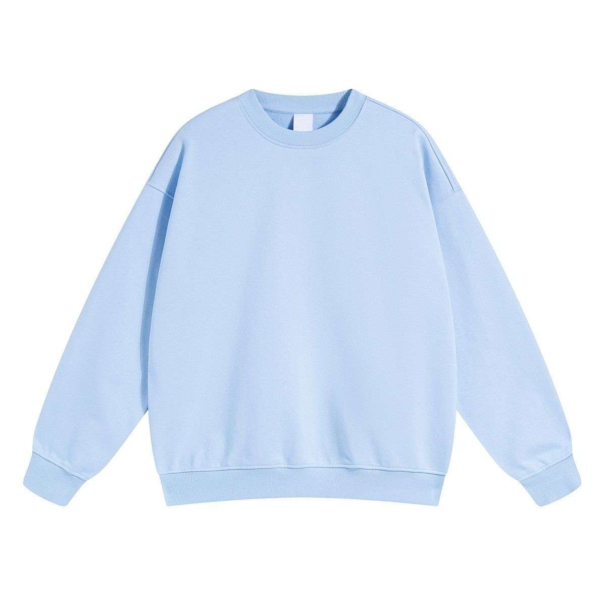 Sky blue heavyweight crewneck sweatshirt