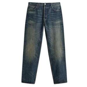 Vintage Streetwear Mid-Rise Relaxed Straight Jeans