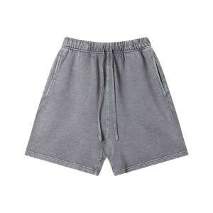 Heavyweight Washed Faded Loose Fit Casual Shorts