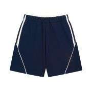 Quick-Dry Color Block Paneled Loose Fit Casual Shorts