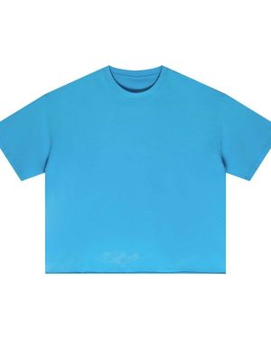 Custom Gradient Washed Raw Hem T-Shirt Manufacturer