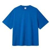 Cotton Breathable Split Hem Crew Neck Casual Short Sleeve Tee