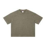 Heavyweight Cotton Vintage Washed Boxy Fit Short Sleeve Tee