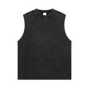 Vintage Washed Exposed Seam Raw Edge Tank Top