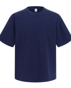 Classic Relaxed Fit Soft Cotton Crew Neck Everyday Tee