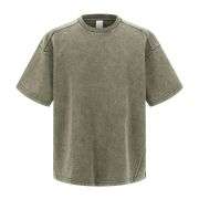 Vintage Snow Washed Cotton Short Sleeve Tee