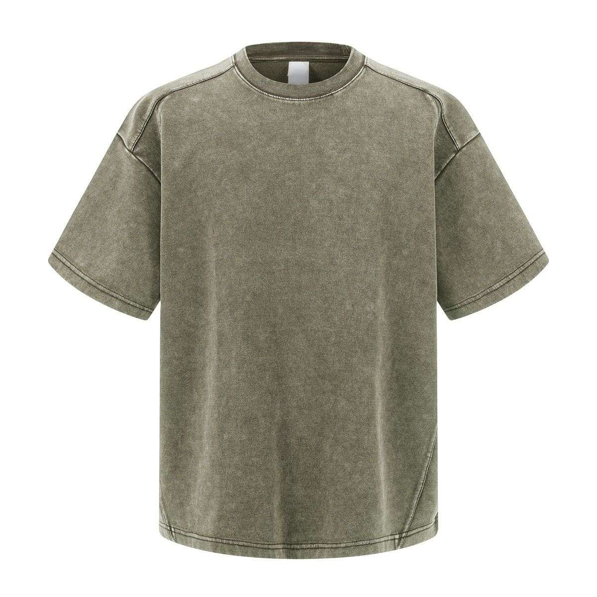 Vintage Snow Washed Cotton Short Sleeve Tee