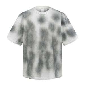 Vintage Monkey Washed Distressed Raw Edge Loose Fit Tee