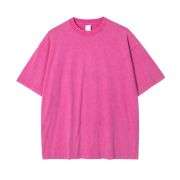 Vintage Oversized Wash Cotton Crew Neck T-Shirt