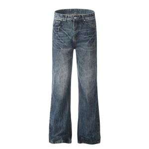 Vintage Streetwear Lightning Washed Jeans