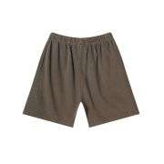 Heavyweight Cotton Washed Drawstring Loose Straight-Leg Streetwear Shorts