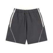 Quick-Dry Color Block Paneled Loose Fit Casual Shorts